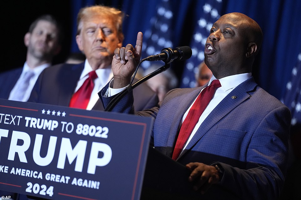 Among the seven on Trump's shortlist for his 2024 ticket are North Dakota Gov. Doug Burgum, Sens. Tim Scott (S.C.) and Marco Rubio (Fla.), and J.D. Vance (Ohio), Reps. by Byron Donalds, Elise Stefanik.  (NY), and his former Secretary of Housing and Urban Development, Ben Carson.