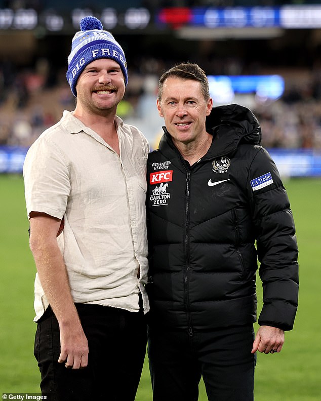 Craig McRae's brother-in-law, Patty, provided inspiration for the team before the match