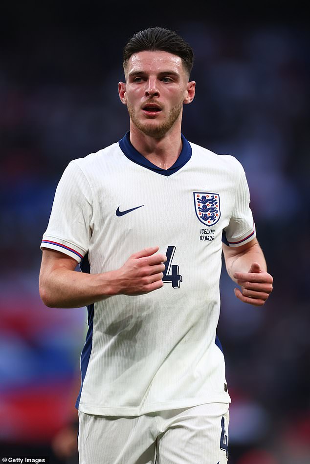 It is unclear who will partner Declan Rice in midfield against Serbia on Sunday