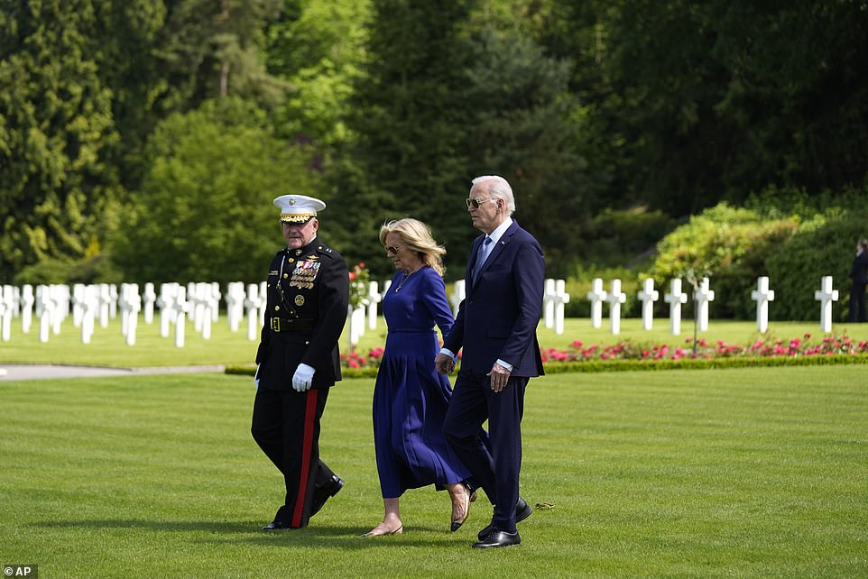 During that same trip, Trump reportedly had a separate conversation in which he referred to the 1,800 Marines killed at Belleau Wood as having been killed.  The Aisne-Marne American Cemetery contains the graves of 2,289 soldiers, many of whom died fighting in the area in the summer of 1918.  In the post accompanying the video, Biden wrote: “Donald Trump knows nothing about serving his country.