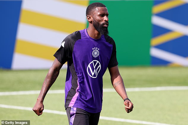 Rudiger reportedly dragged Fullkrug down several times during training, leading to the collision