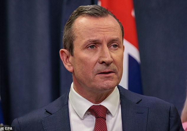 Former Western Australian Premier Mark McGowan (pictured) was also given an AC, despite also being known for his tough policies in the Covid era
