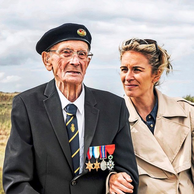 Vicky, who is known for playing the action heroine during her national service, spoke about her respect for her grandfather and the importance of remembering D-Day.