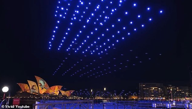 “Is Sydney so boring that people only have to do that on a Saturday night?” one social media user wrote about the Vivid drone show