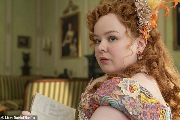 The actress, 37, plays Penelope Featherington in the hit show which returns on Wednesday for part two of series three - with the promise of more spicy scenes including a naked sex scene with Nicola