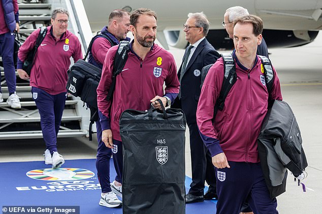 The Three Lions touched down in Germany on Monday and will start their Euro 2024 campaign against Serbia on Sunday