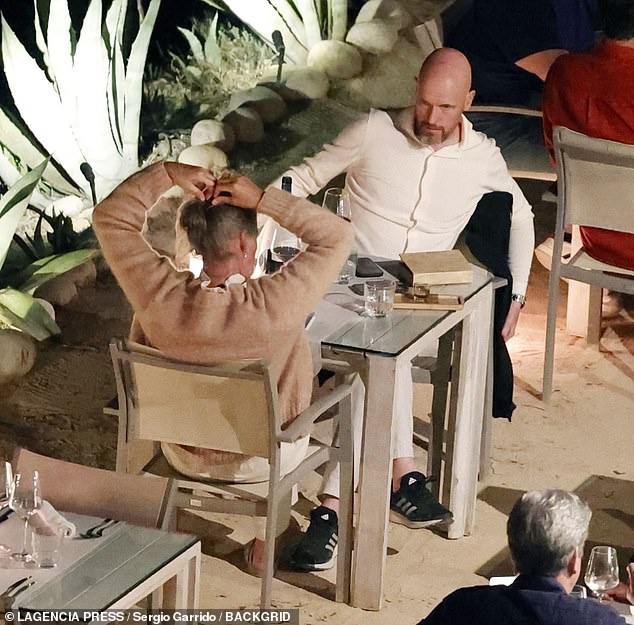 1718119455 390 Erik ten Hag cuts a relaxed figure in Ibiza as