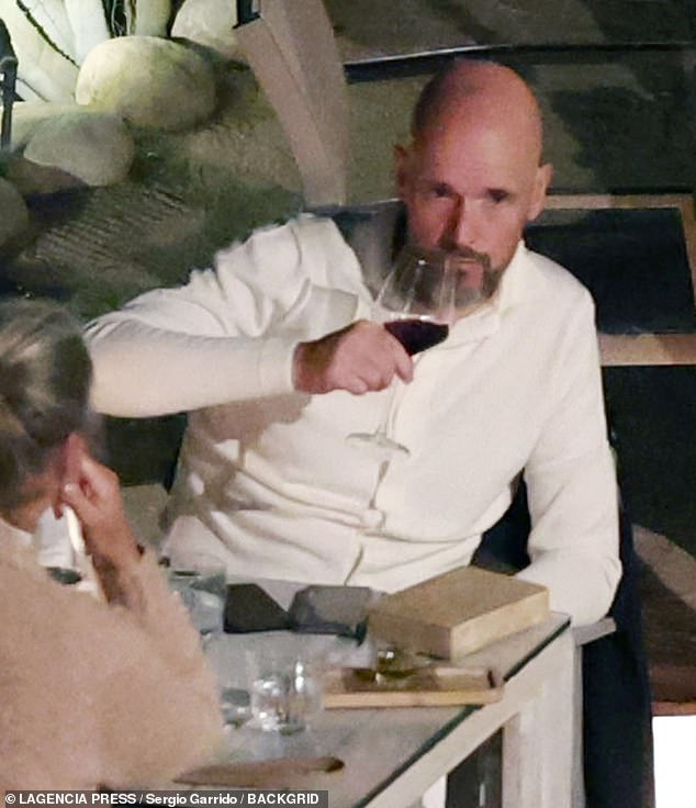 1718119459 376 Erik ten Hag cuts a relaxed figure in Ibiza as