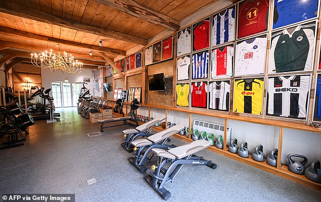 There is a spa, bicycles to hire and a converted barn which has now been converted into a gym