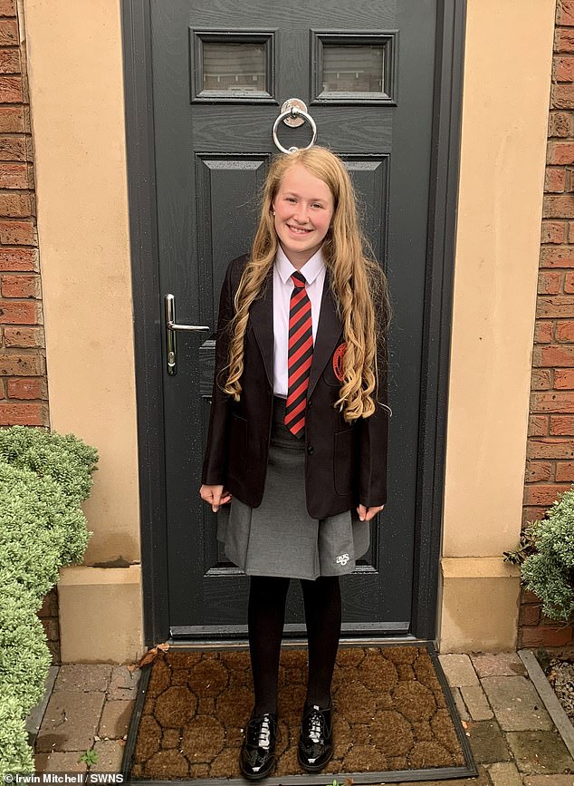 Annabel (pictured) had started Alcester Grammar School just before her tragic death and was described as 'much loved' by teachers and pupils