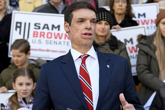 Sam Brown is the leading candidate in Nevada's Republican Senate primary.  He received a message of support from Donald Trump on Truth Social late Sunday evening