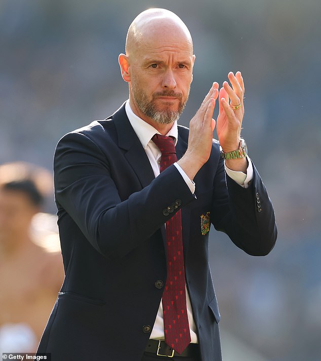 Ten Hag will now hope to build on United's cup final against arch-rivals City last month