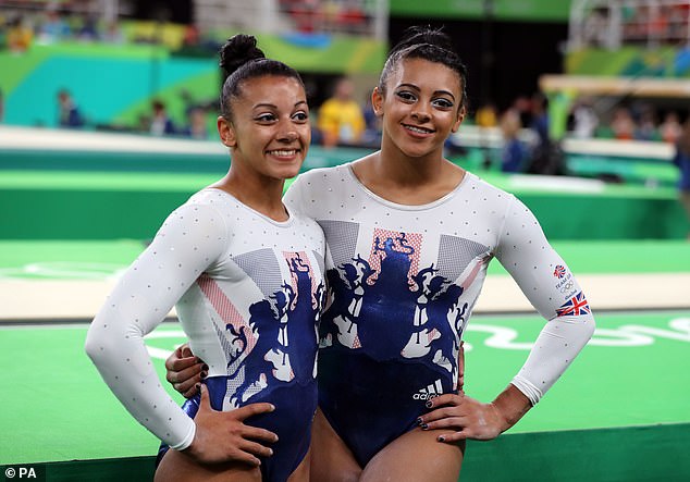 Becky, left, believes the honor shows she and her sister were right to speak out about practices in gymnastics, with their evidence forming part of the damning Whyte Review in 2022