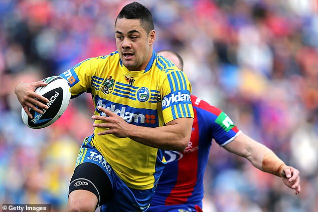 The NSW Court of Criminal Appeal will rule on Wednesday on whether Hayne (pictured, playing for Parramatta) was rightly jailed on charges of raping the woman on the night of the 2018 NRL Grand Final