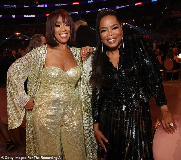 The friendship between the women spans decades;  pictured at the 2024 Grammys