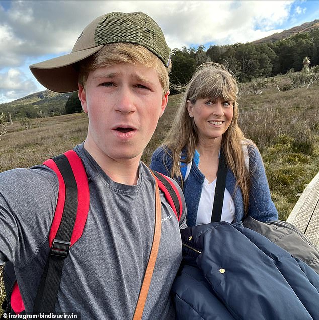 The sighting comes after Robert and Terri faced a backlash last month after the mother-son duo shared photos of their recent adventures on Instagram