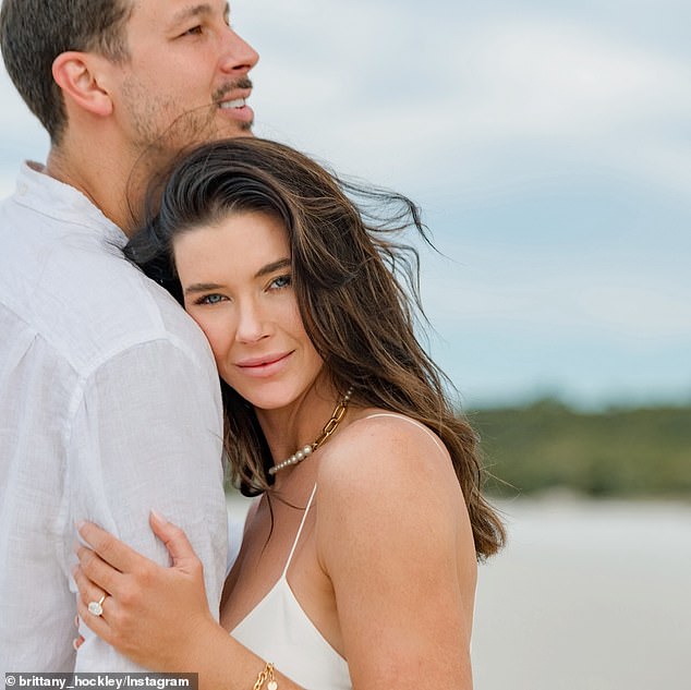 The Bachelor star, 36, shared the heartwarming news on her Instagram account on Wednesday, showing off her stunning diamond ring in a series of happy photos