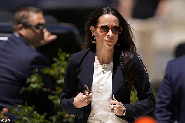 Ashley Biden arrives at federal court in Wilmington, Delaware on Friday, June 7, to support her brother Hunter Biden