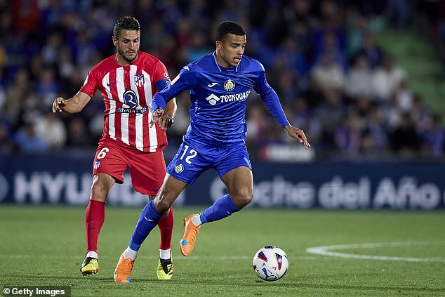 The Manchester United star enjoyed a fruitful loan spell at Getafe at the end of last season