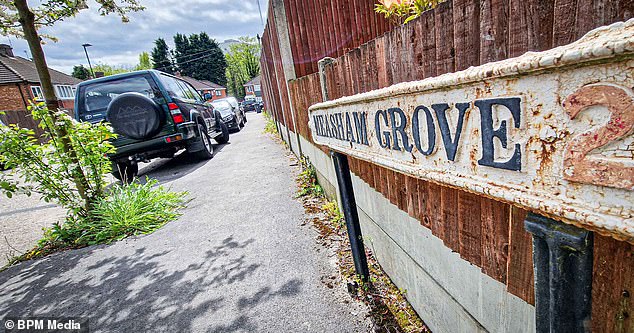 Measham Grove in Acocks Green, Birmingham, where the attempted hit was carried out