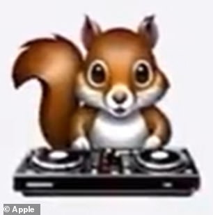 Users can create a 'squirrel DJ' emoji in seconds if desired