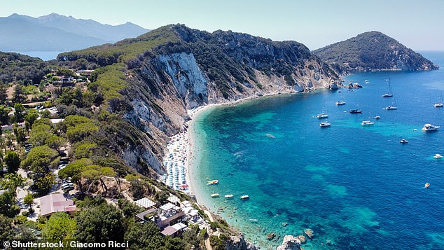 Elba, Italy, is called by Lonely Planet 'an ever-glorious paradise of bays with beaches, vineyards, azure waters and hairpin bends'