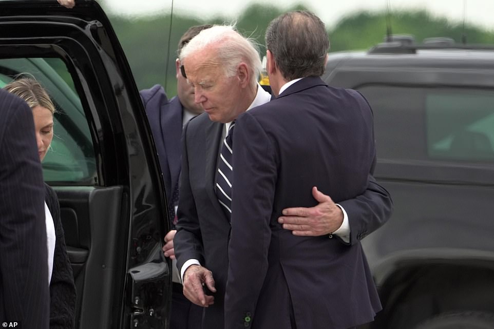 1718192544 998 Joe Biden ignores son Hunters guilty verdict in speech on