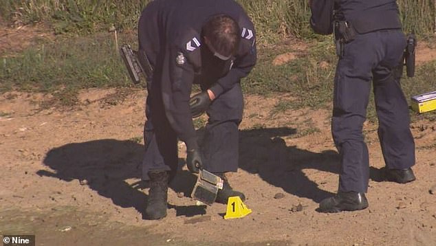 Victoria Police said they would not resume their search after officers conducted a targeted search in the Ballarat area of ​​western Victoria on Tuesday and Wednesday (photo police found Ms Murphy's phone near a dam two weeks ago)