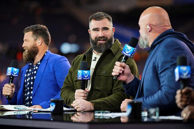 Travis brother Jason will also join ESPN's Monday Night Football lineup after calling time on his 13-year career in Philadelphia