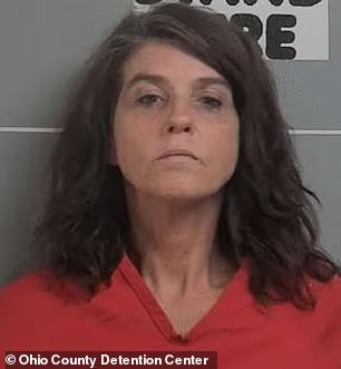 Miya's grandmother, Billie J. Smith, 49, (pictured) was arrested Friday after police went to her home to search for the missing child and discovered she had an outstanding warrant dating back to October 2023. She has been charged with second-degree domestic violence robbery