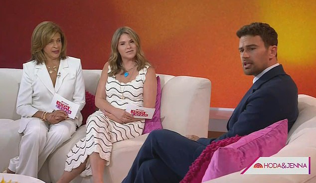 Hoda Kotb and Jenna Bush Hager couldn't resist asking Theo about the third season of The White Lotus
