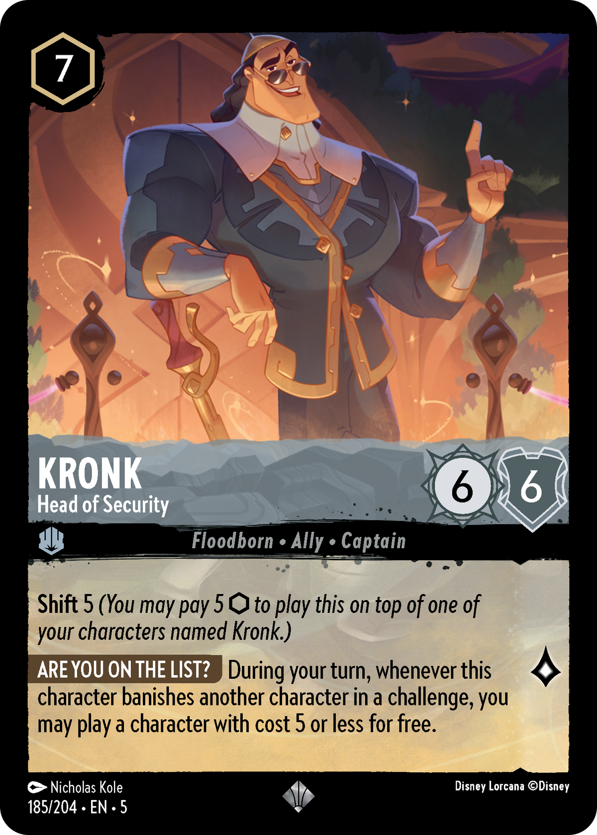 Kronk - head of the security map