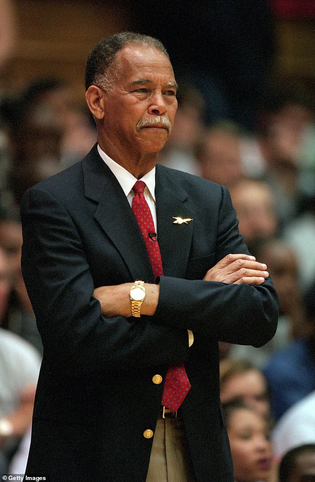 Hughes is seen coaching at the 2011 McDonalds High School All American Game