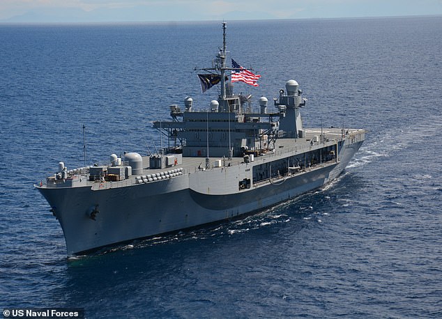 Fit for a president: Administration officials torpedoed an Italian media report that Biden would sleep aboard one of the Navy's offshore assets.  The flagship of the US 6th Fleet and forward deployed to Gaeta, Italy, USS Mount Whitney (LCC 20) is in area waters