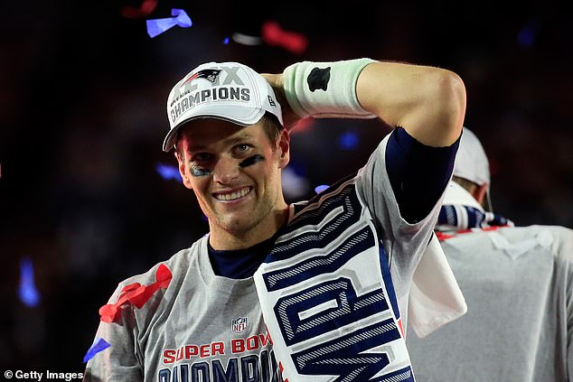 The Patriots will celebrate Brady on June 12 (6/12) in honor of his six titles and jersey number