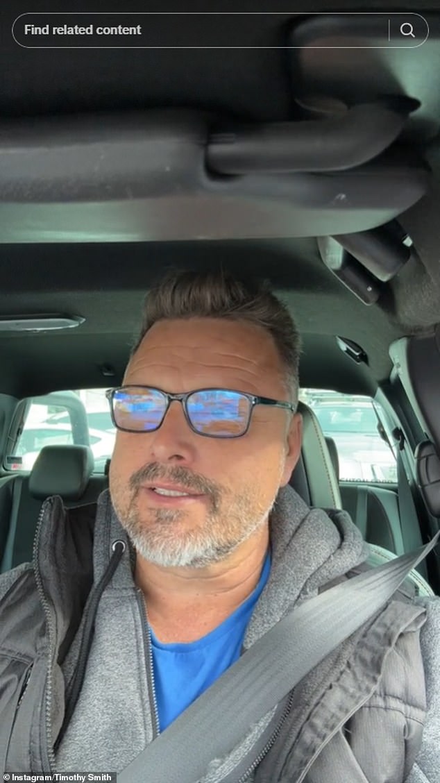 Tim shared a video on his TikTok page on Sunday, urging his own fans to cut ties with people who don't 