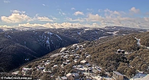 Falls Creek is looking beautiful this morning after the Victorian ski resort reported 17cm of fresh snow