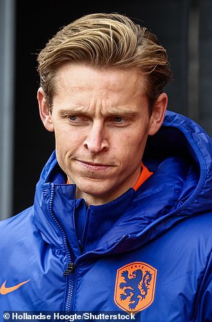 Frenkie de Jong has been excluded from the tournament