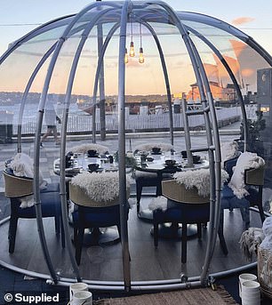 Luna Lu's private dining dome