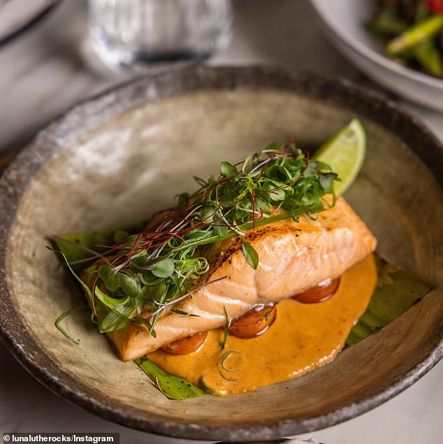 Canton-style salmon ($65) is one of the popular dishes