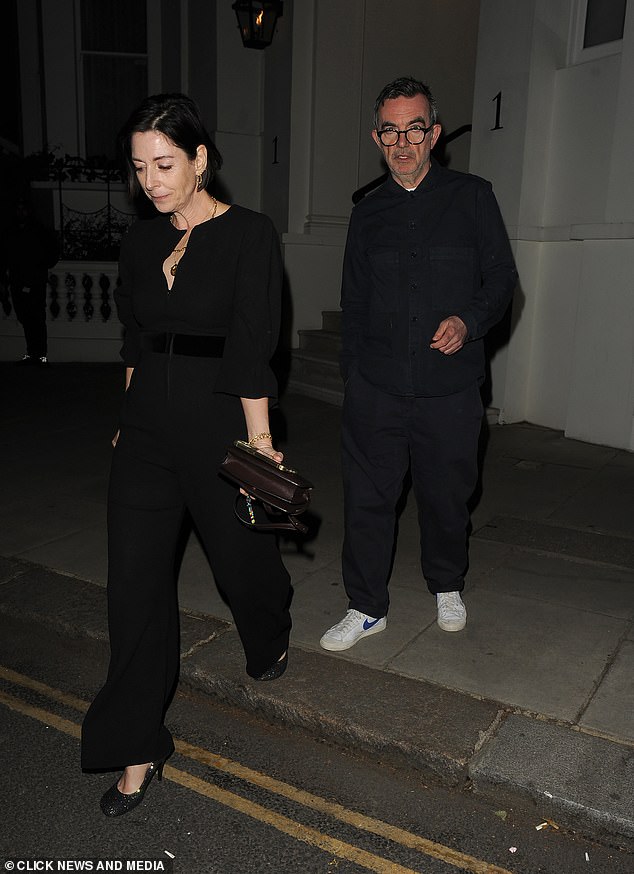 Photographer Mary McCartney was also at the party and Kate was seen dining with her sister Stella earlier in the evening
