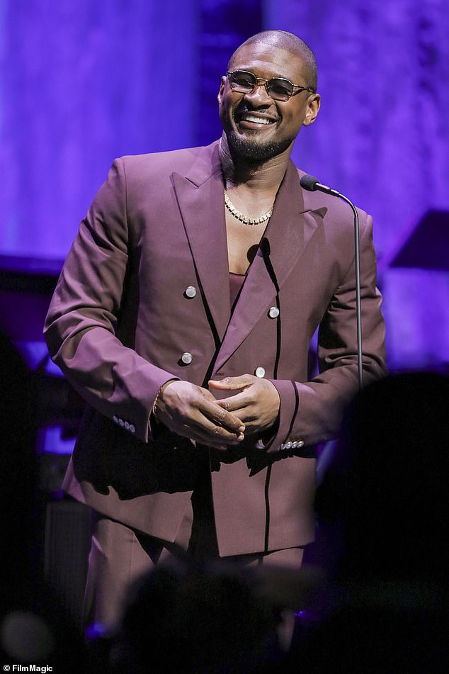 Usher completed his concert series as part of his 2023 Las Vegas residency (pictured this month)