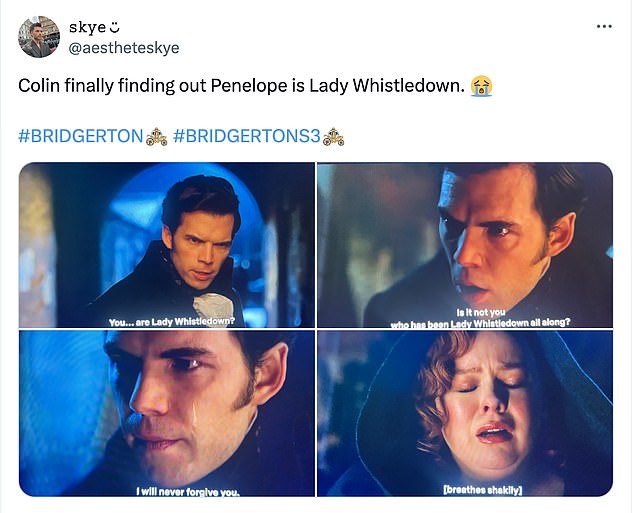 1718281364 435 Bridgerton fans praise emotional scene between Colin and Penelope as