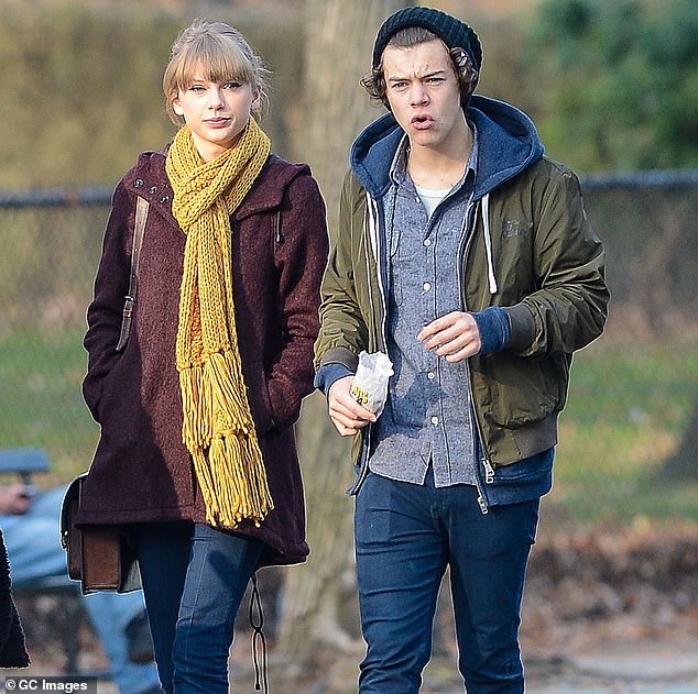 Swift might be happy to know that her fans have broken her ex Harry Styles' previous record for seismic activity at Murrayfield.  The couple was believed to have had a brief relationship in 2012 (pictured)