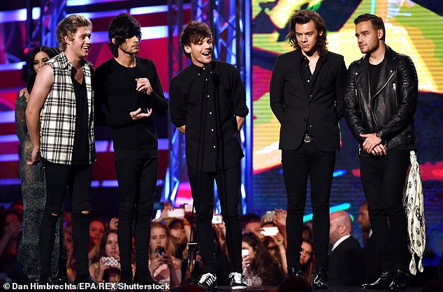 In 2015, Zayn left the band to pursue solo music and a year later the remaining members split for good (pictured in November 2014)