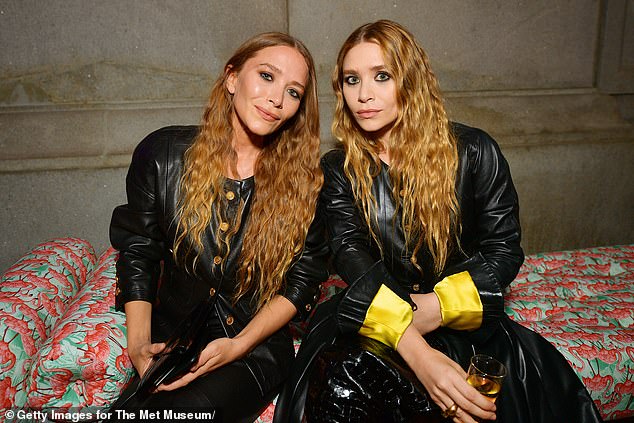 The former child star, along with sister Ashley Olsen (R), rose to fame playing Michelle Tanner on Full House between 1987 and 1995 (seen in 2019)