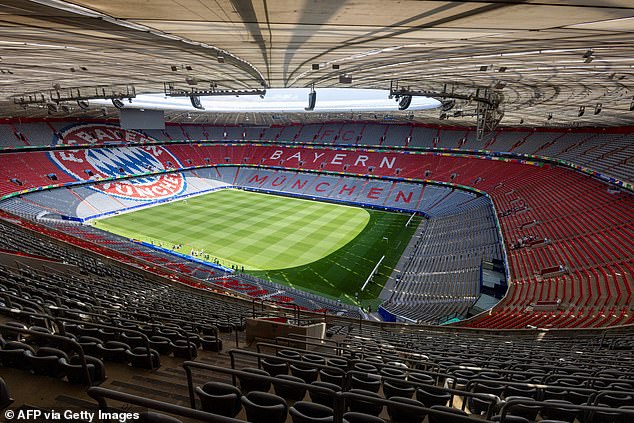 The Scots will perform on Friday evening in the impressive Allianz Arena, the home of Bayern Munich