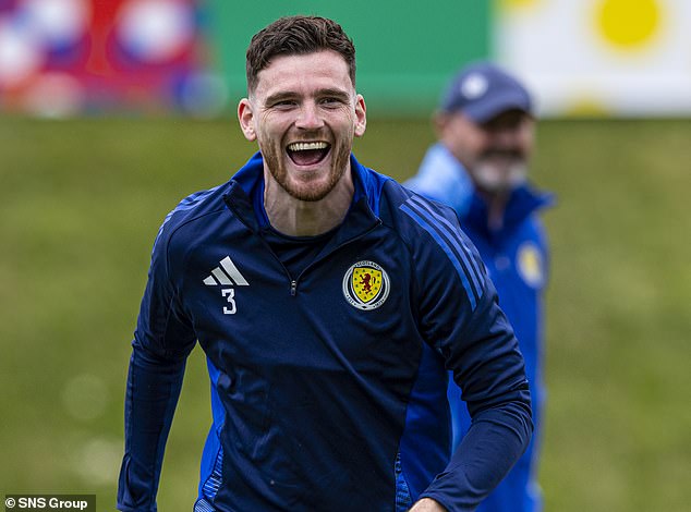 Scotland captain Robertson looks confidently ahead