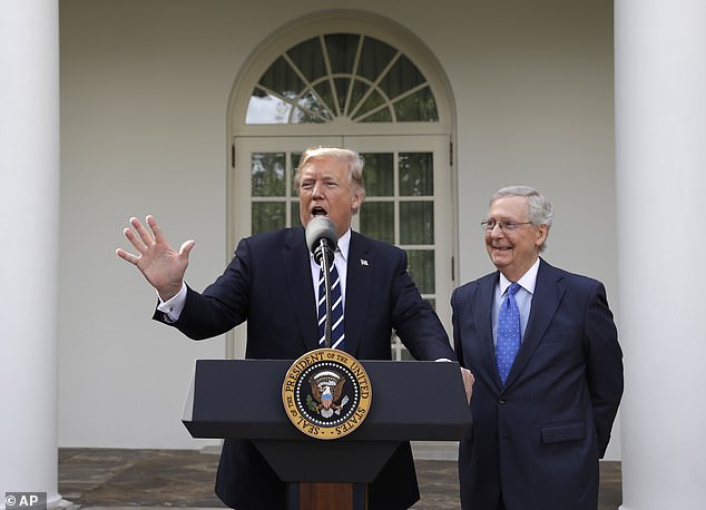 Trump went out of his way to be particularly cordial to McConnell after their years of division, Hawley said