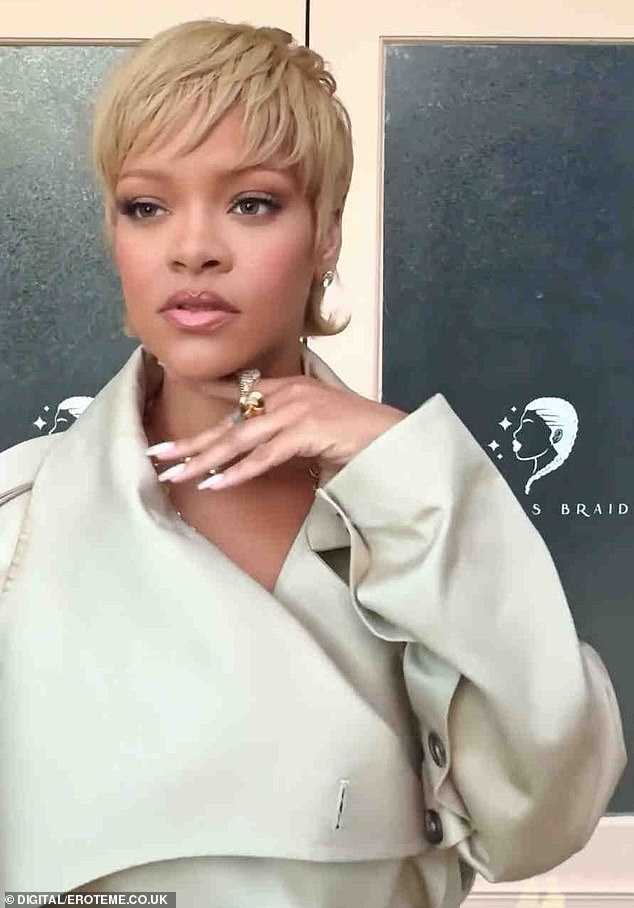 Rihanna added about her hair loss: “But I've also learned to embrace that in itself.  That actually only made me more creative and smarter with my hairstyles'